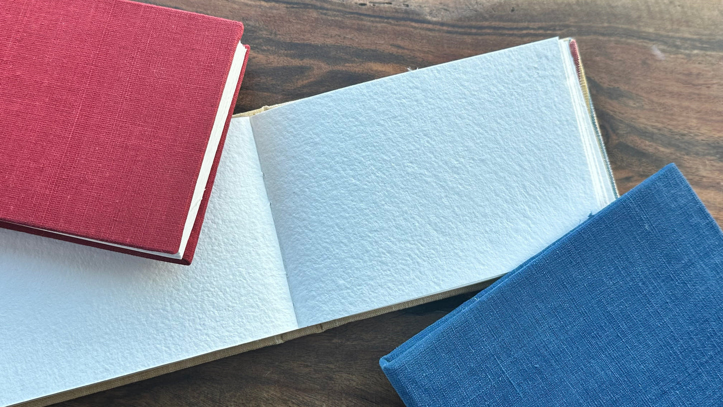 Handmade Cotton Rag Journals